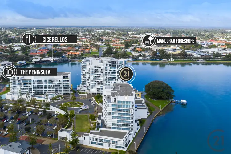 Second view of Homely apartment listing, 701/5 Marco Polo Drive, Mandurah WA 6210