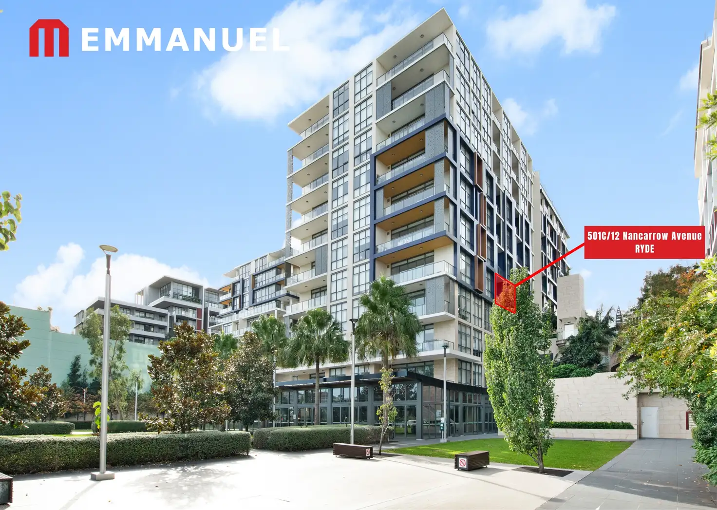 Main view of Homely apartment listing, 501C/12 Nancarrow Avenue, Ryde NSW 2112