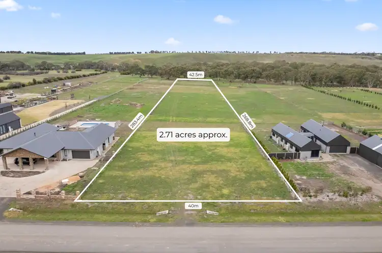 Second view of Homely land listing, 23 Vigneron Avenue, Batesford VIC 3213