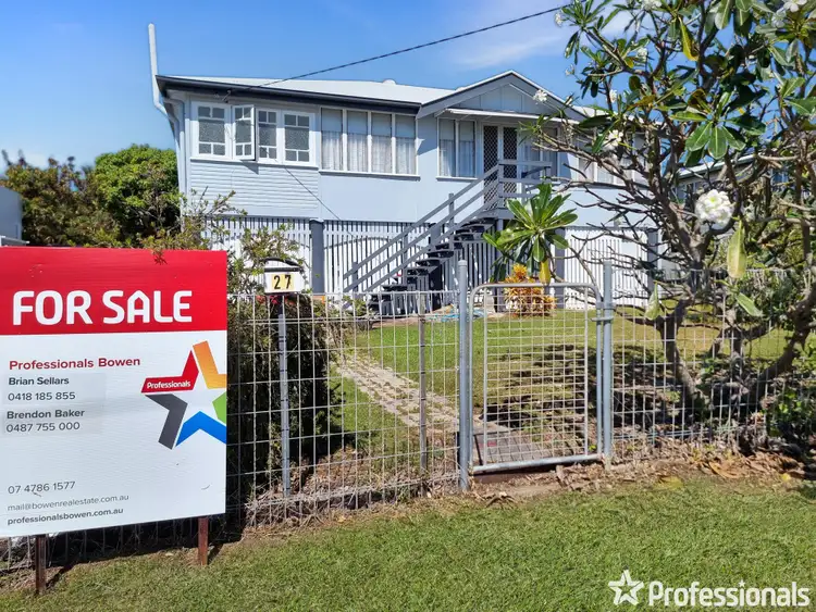 Main view of Homely house listing, 27 Livingstone Street, Bowen QLD 4805