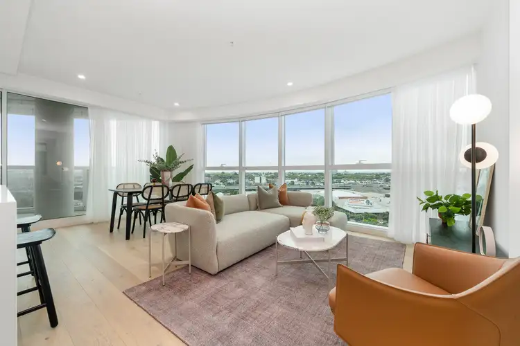 Second view of Homely apartment listing, M1206/188 Macaulay Road, North Melbourne VIC 3051