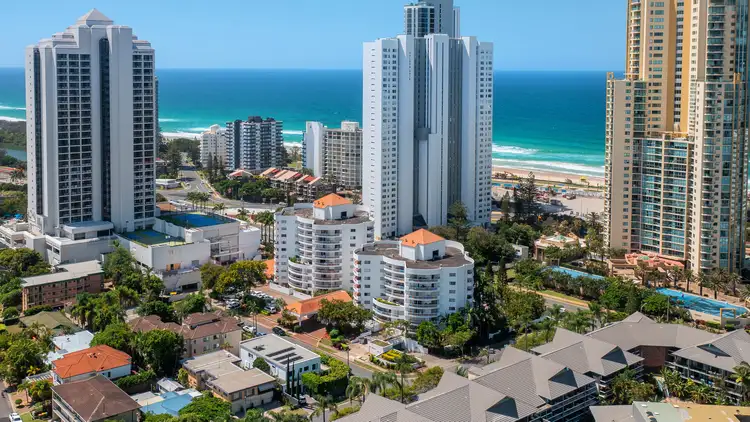 Main view of Homely unit listing, 222 & 223/132-138 Ferny Avenue, Surfers Paradise QLD 4217
