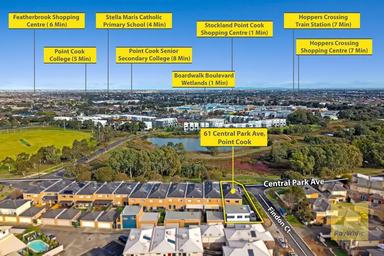 Second view of Homely house listing, 61 Central Park Avenue, Point Cook VIC 3030
