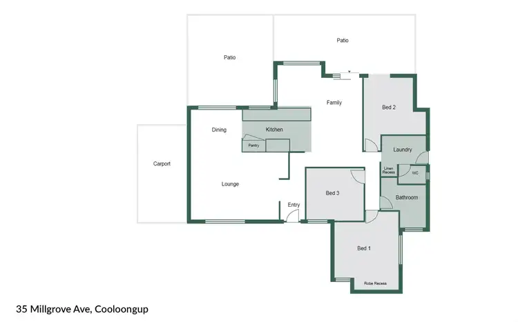 Third view of Homely house listing, 35 Millgrove Avenue, Cooloongup WA 6168