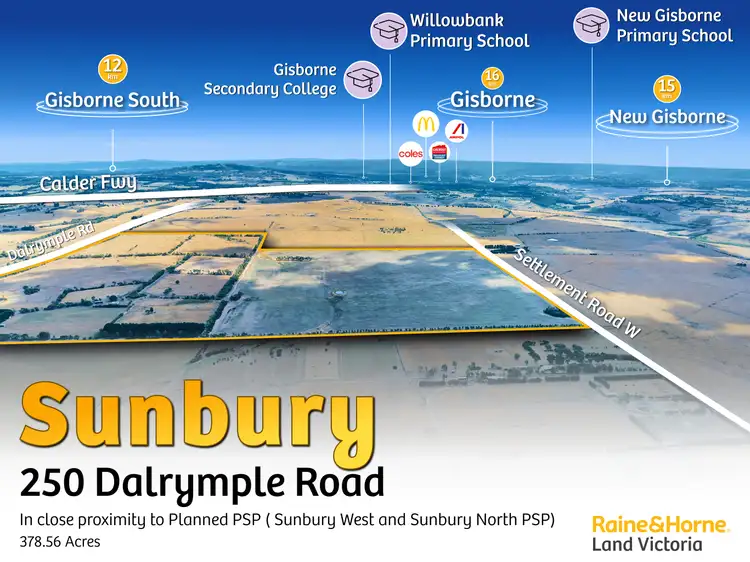 Main view of Homely rural property listing, 250 Dalrymple Road, Sunbury VIC 3429