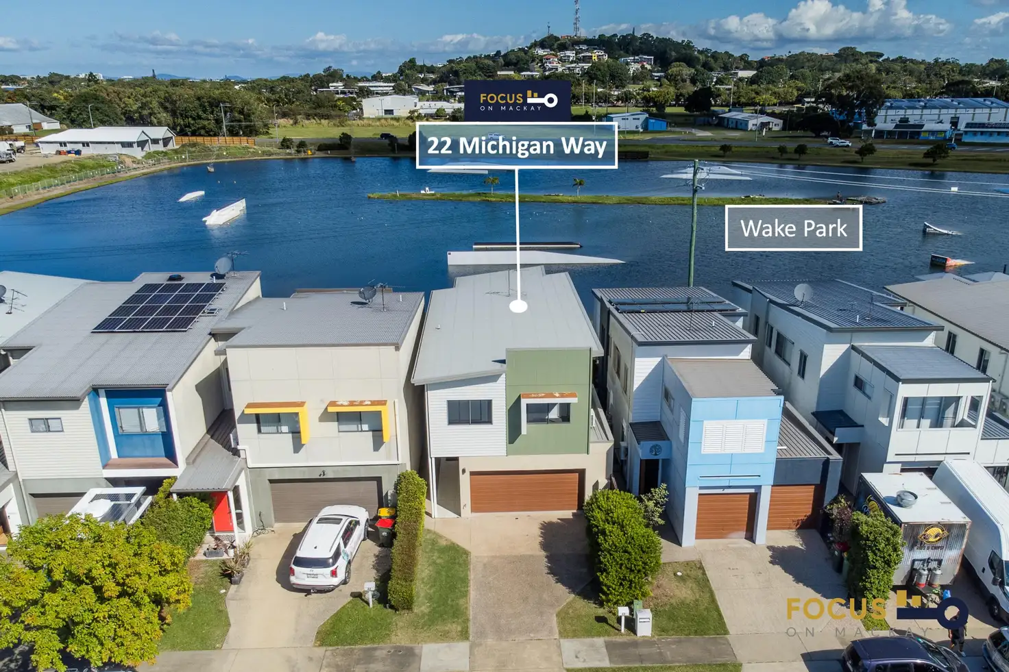 Main view of Homely townhouse listing, 22 Michigan Way, Andergrove QLD 4740