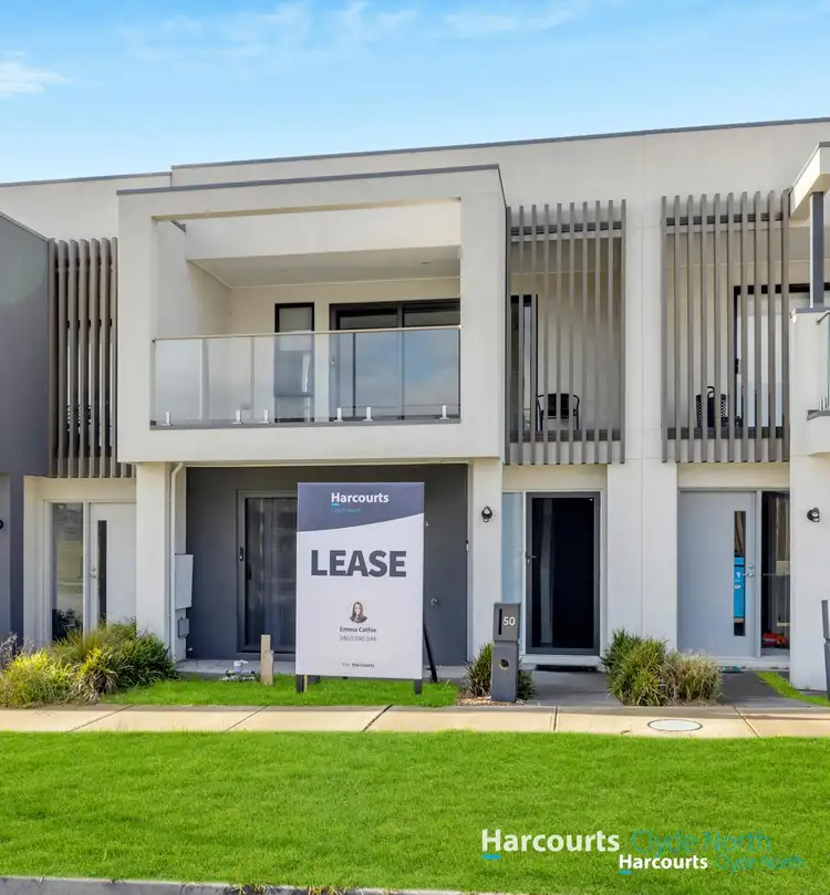 Main view of Homely townhouse listing, 50 Magias Circuit, Clyde North VIC 3978
