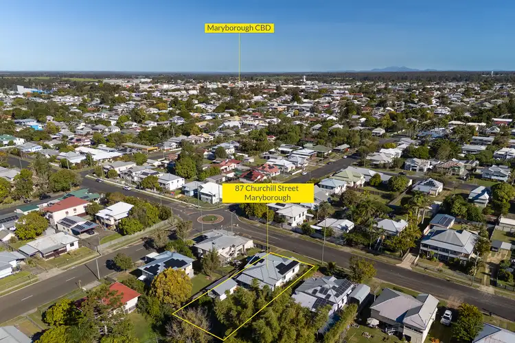 Second view of Homely house listing, 87 Churchill Street, Maryborough QLD 4650