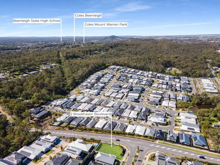 Third view of Homely land listing, 2 Brookhaven Boulevard, Bahrs Scrub QLD 4207