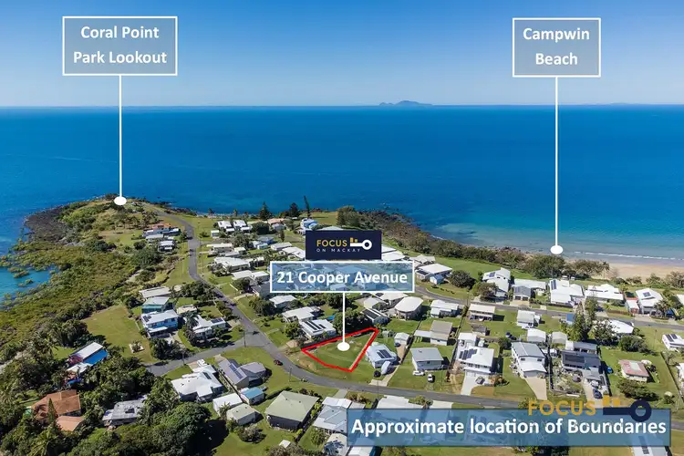 Main view of Homely land listing, 21 Cooper Ave, Campwin Beach QLD 4737