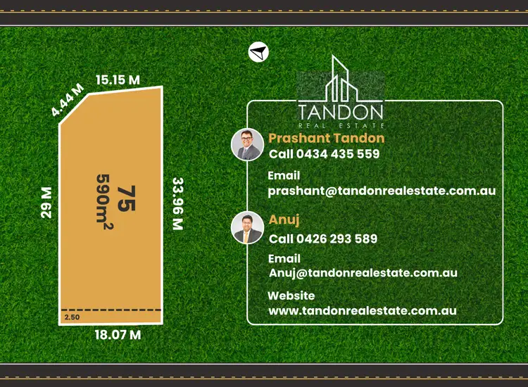 Main view of Homely land listing, 75 Yearling Promenade, Werribee VIC 3030