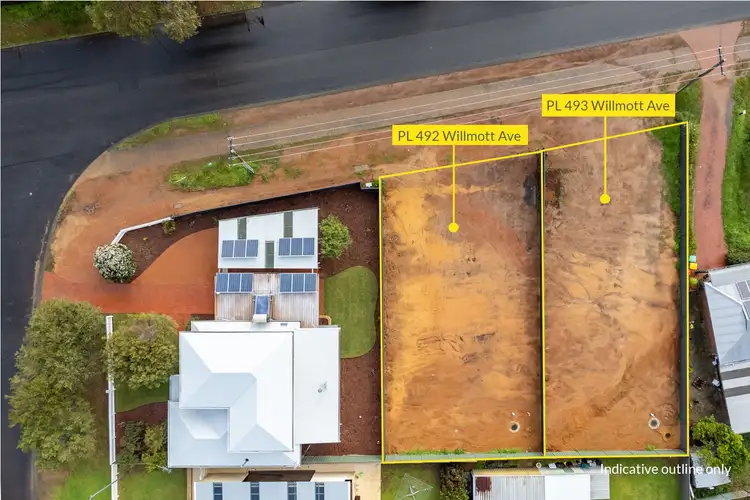 Main view of Homely land listing, PL 492 & PL 493 Willmott Avenue, Margaret River WA 6285