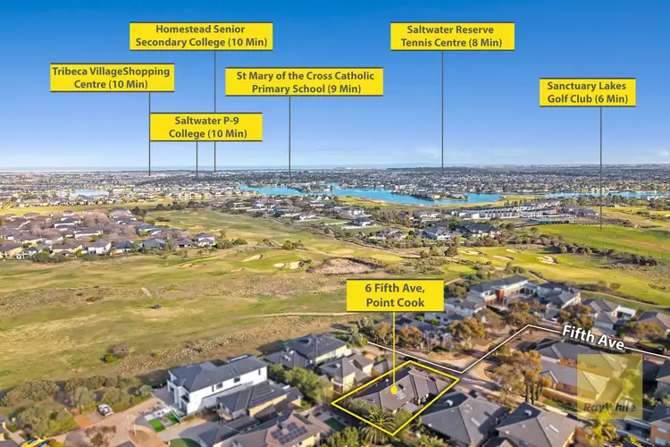 Fifth view of Homely house listing, 6 Fifth Avenue, Sanctuary Lakes VIC 3030