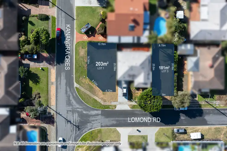 Lots 1 & 3 / 4 Lomond Road, Greenwood WA 6024