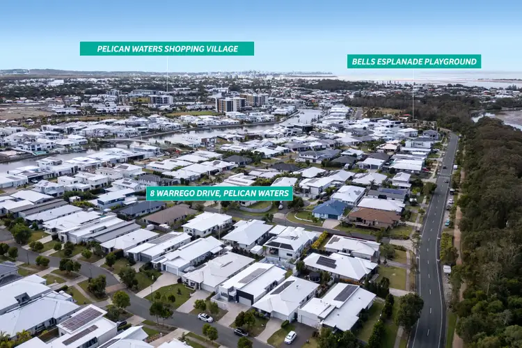 Second view of Homely house listing, 8 Warrego Drive, Pelican Waters QLD 4551