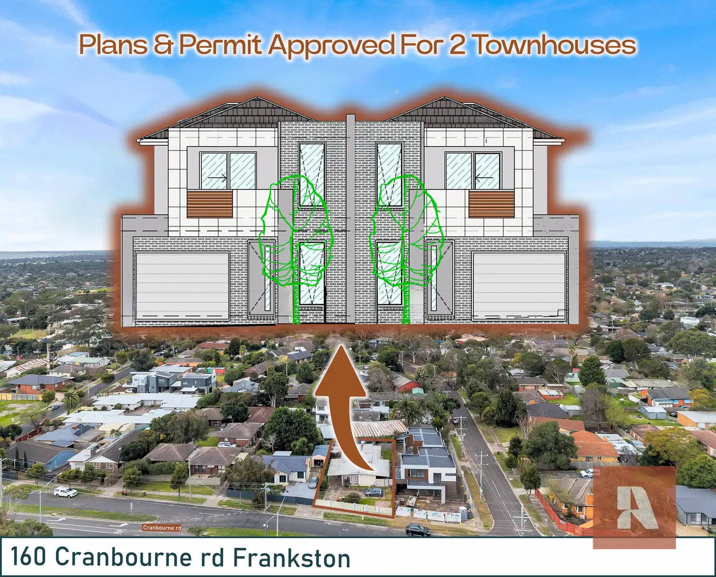 Main view of Homely house listing, 160 Cranbourne Road, Frankston VIC 3199