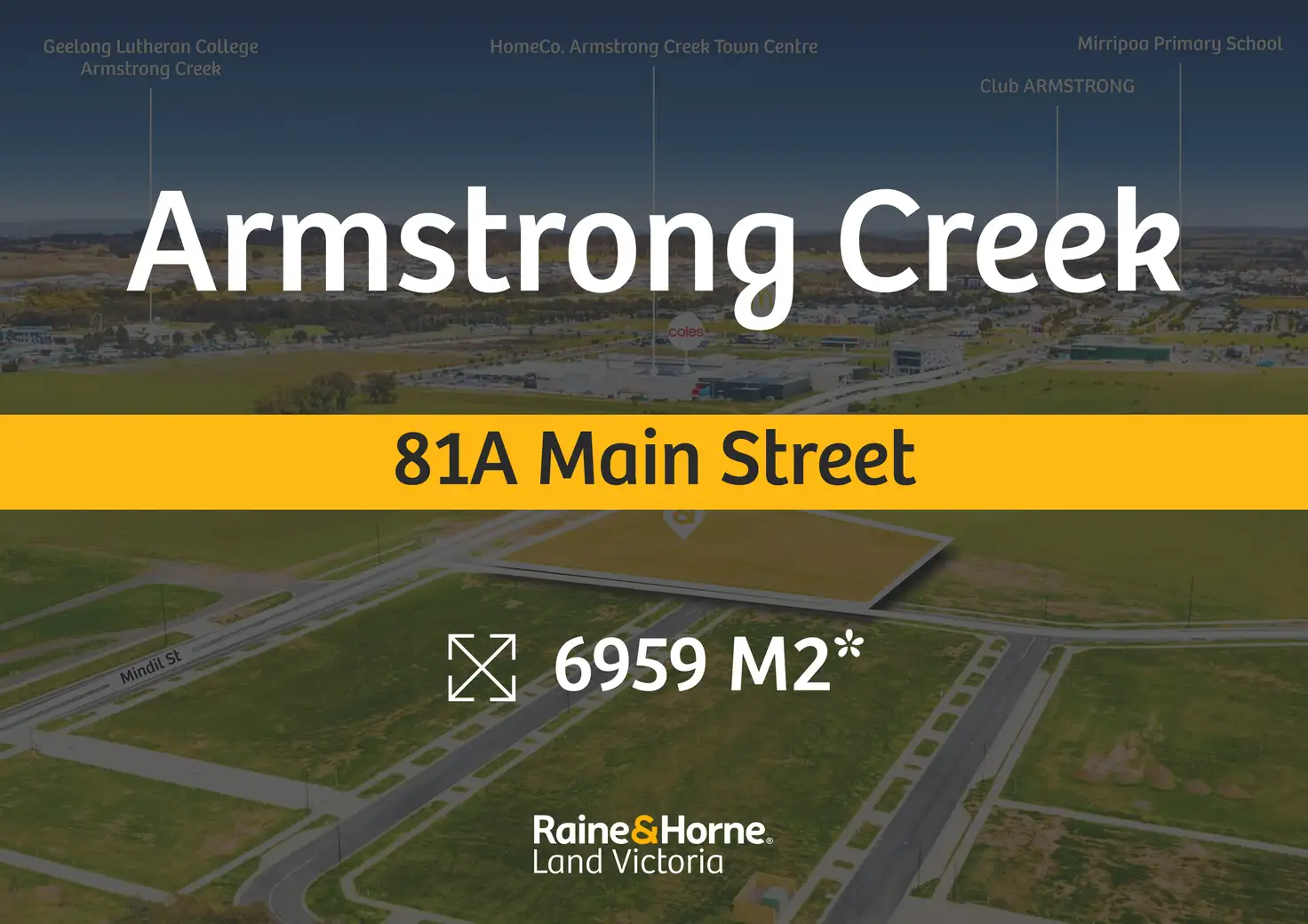 Main view of Homely land listing, 81A Main Street, Armstrong Creek VIC 3217