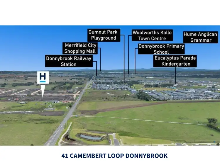 Third view of Homely land listing, 41 Camembert Loop, Donnybrook VIC 3064