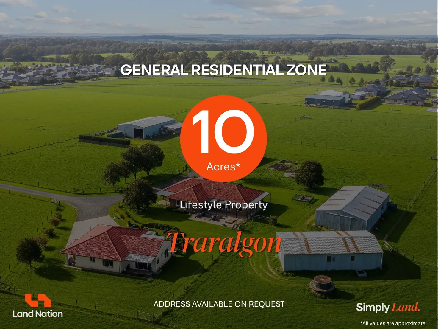 Main view of Homely rural property listing, 10 Acres Lifestyle GRZ, Traralgon VIC 3844