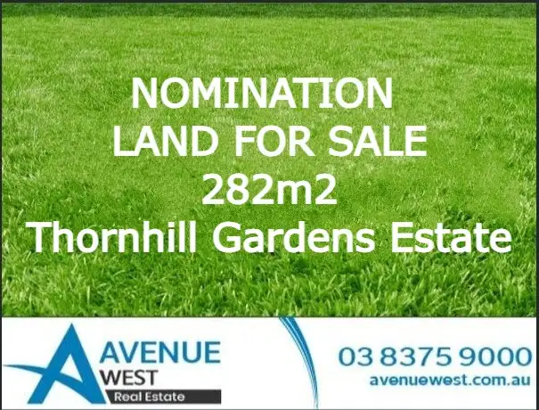 LOT 309 Whitecross Drive, Thornhill Park VIC 3335