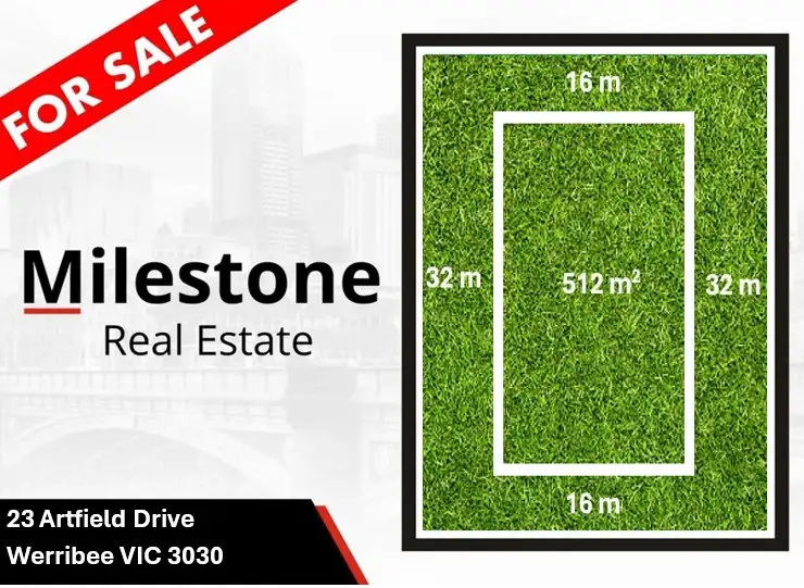 Main view of Homely land listing, LOT 1226, 23 Artfield Drive, Werribee VIC 3030