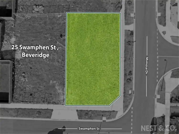 Third view of Homely land listing, 25 Swamphen Street, Beveridge VIC 3753