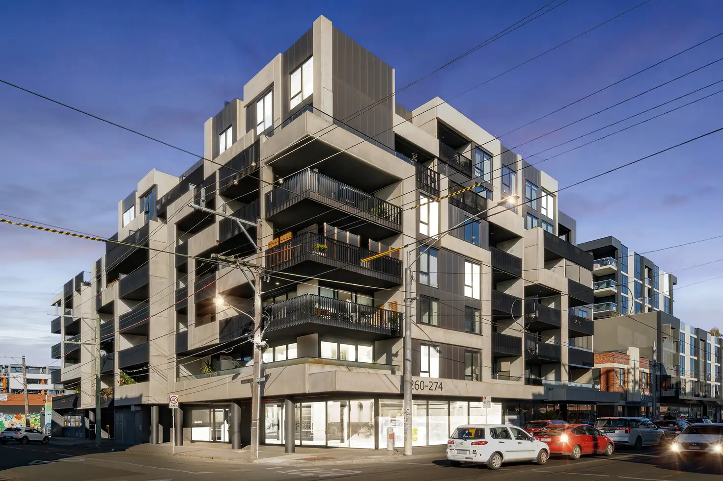 Main view of Homely apartment listing, 210/260-274 Lygon Street, Brunswick East VIC 3057