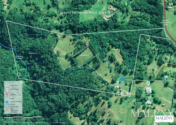 Second view of Homely rural property listing, 151 Maleny Kenilworth Road, Witta QLD 4552