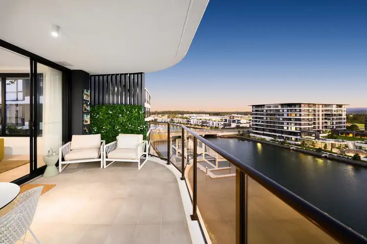 Second view of Homely apartment listing, 1705/10 Sickle Avenue, Hope Island QLD 4212