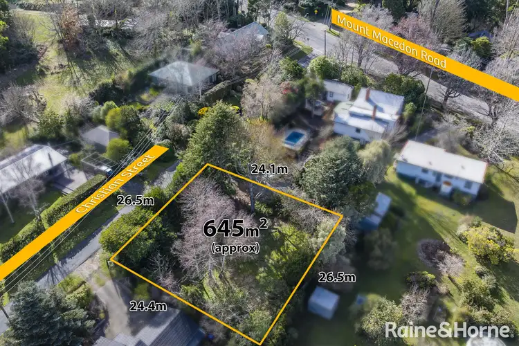 Third view of Homely land listing, 5 Christian Street, Mount Macedon VIC 3441