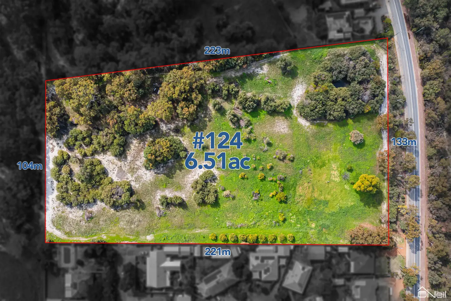 Main view of Homely land listing, 124 Paterson Street, Mundijong WA 6123