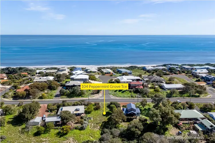 Second view of Homely land listing, 104 Peppermint Grove Terrace, Peppermint Grove Beach WA 6271