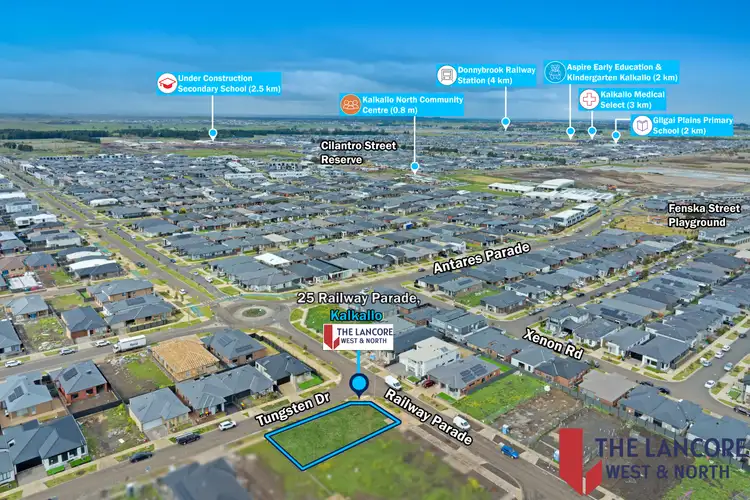 Second view of Homely land listing, 25 Railway Parade, Kalkallo VIC 3064