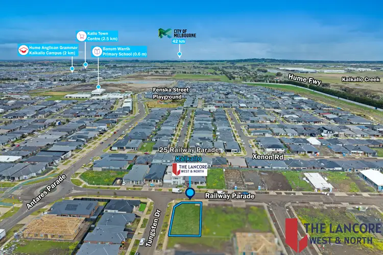 Third view of Homely land listing, 25 Railway Parade, Kalkallo VIC 3064