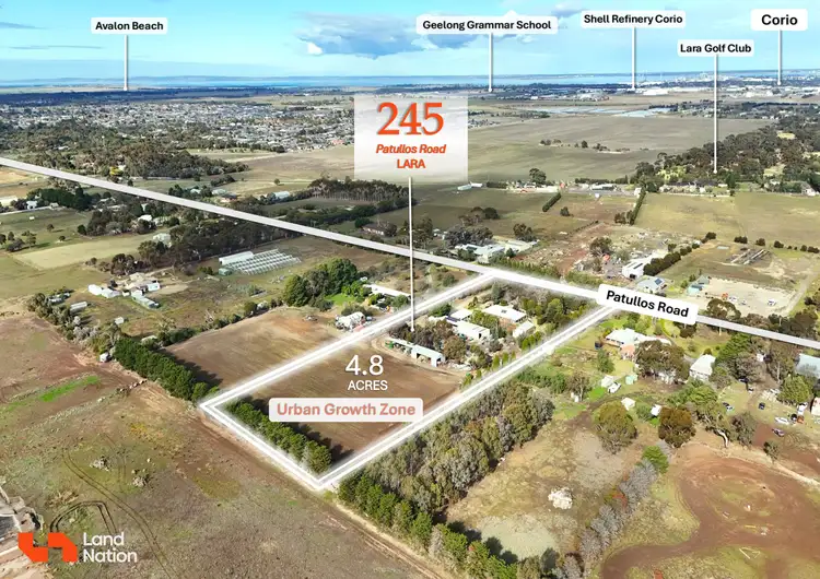 Third view of Homely land listing, 245 Patullos Road, Lara VIC 3212
