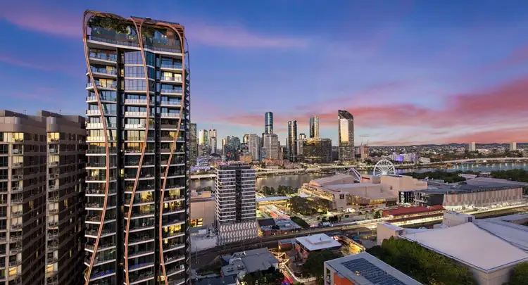 Third view of Homely apartment listing, 12409/22 Merivale Street, South Brisbane QLD 4101