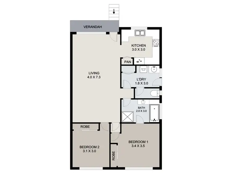 Second view of Homely semi-detached listing, 106a SUN VALLEY ROAD, Kin Kora QLD 4680