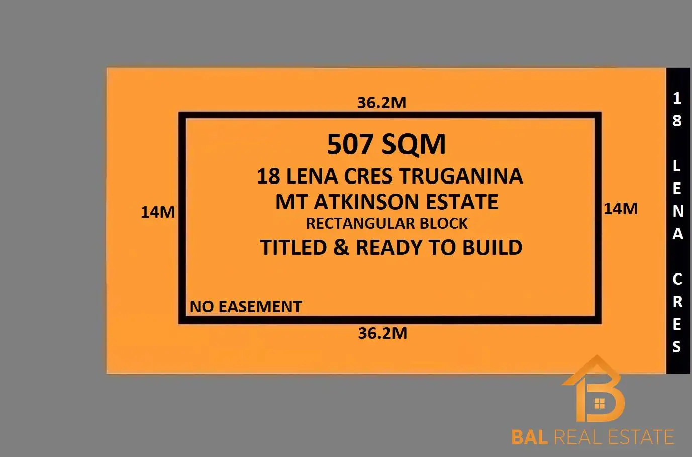 Main view of Homely land listing, 18 Lena Crescent, Truganina VIC 3029