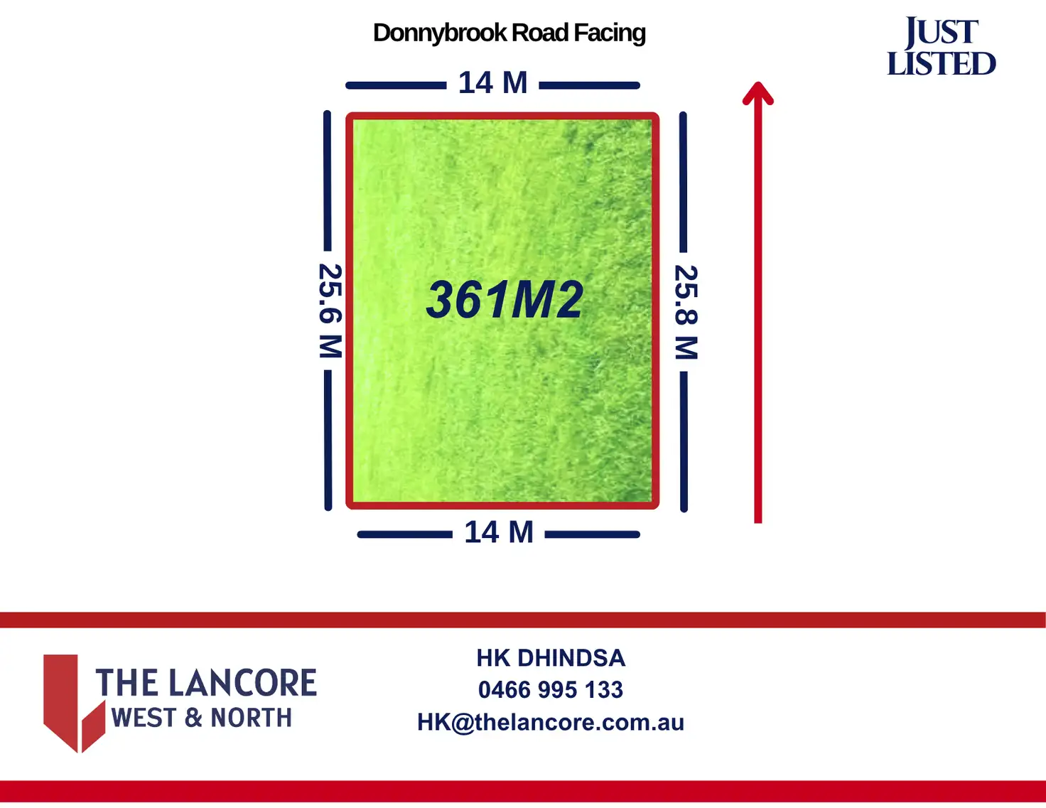 Main view of Homely land listing, 44 BELVEDERE CIRCUIT, Donnybrook VIC 3064