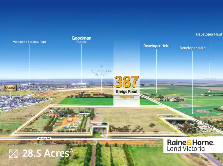 Third view of Homely land listing, 387 Greigs Road, Truganina VIC 3029