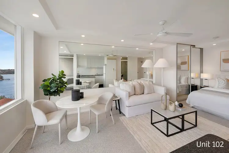 Second view of Homely studio listing, 102/2-4 East Crescent Street, Mcmahons Point NSW 2060