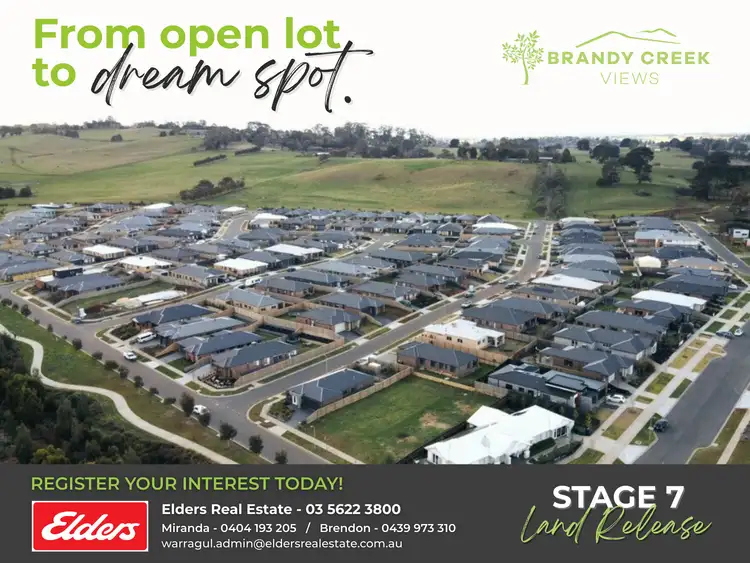 Stage 7 - Brandy Creek Views Estate Via Lillico Road, Warragul VIC 3820