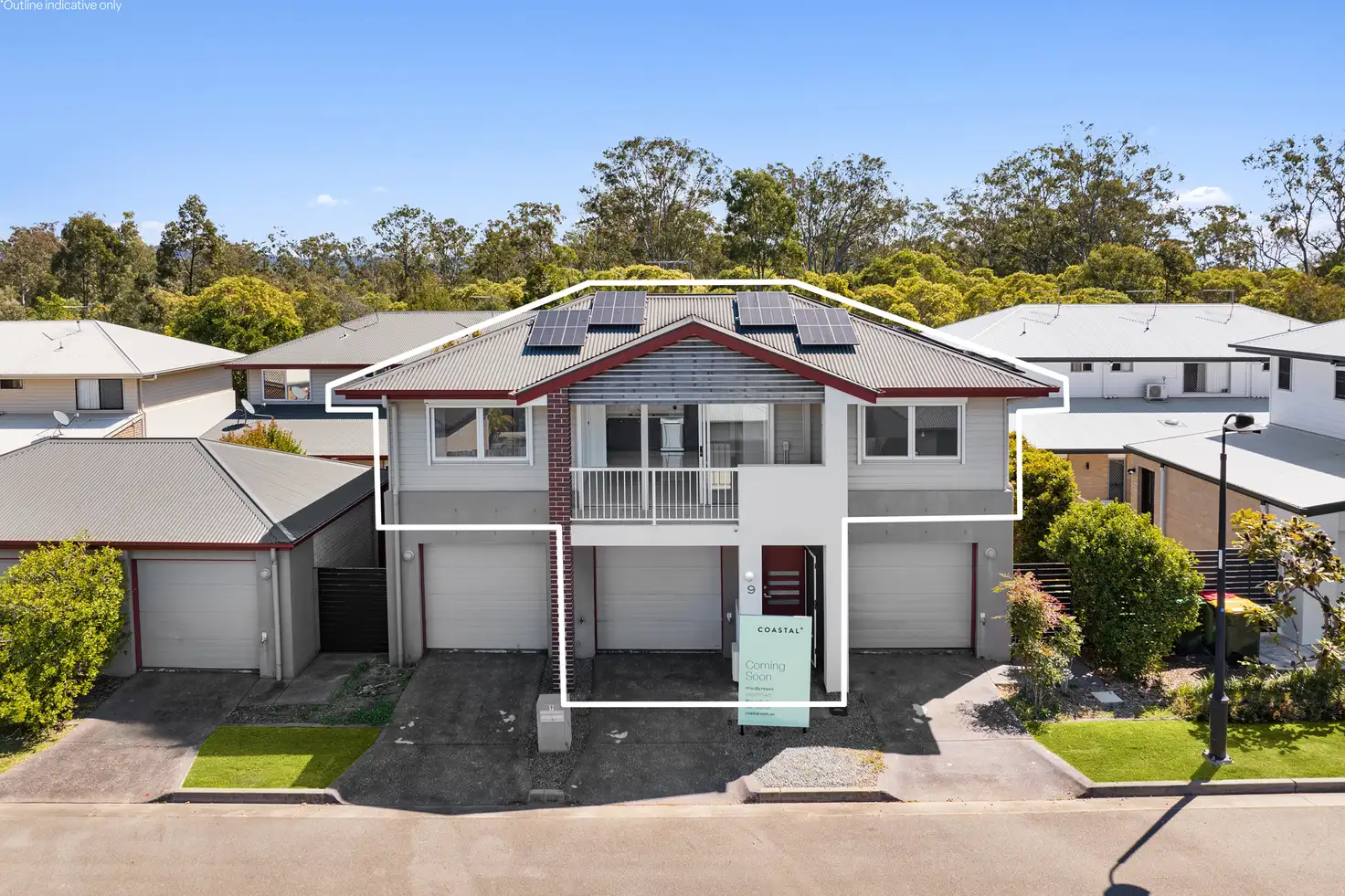 Main view of Homely townhouse listing, 9 Barwon Lane, Pimpama QLD 4209