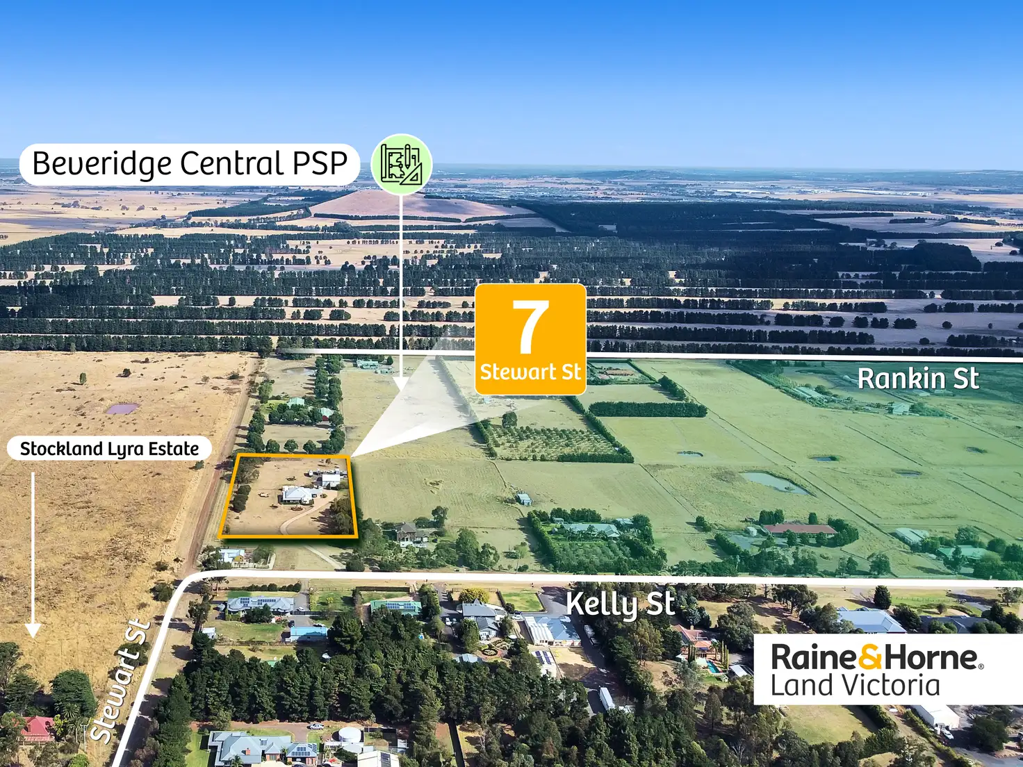 Main view of Homely rural property listing, 7 Stewart Street, Beveridge VIC 3753