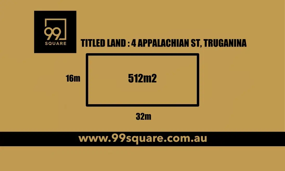 Main view of Homely land listing, 4 APPALACHIAN ST, Truganina VIC 3029