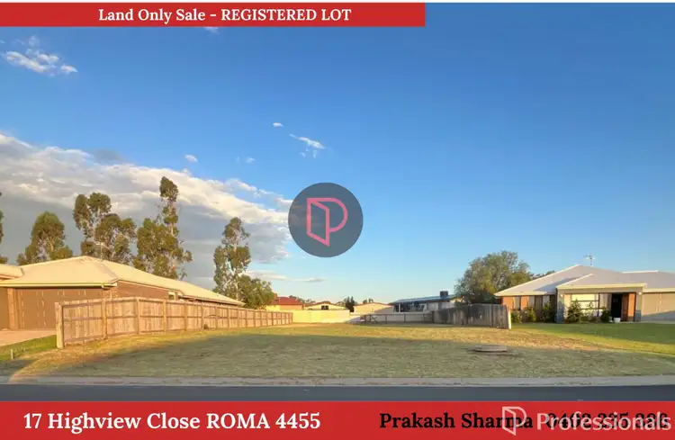 Third view of Homely land listing, 17 Highview Close, Roma QLD 4455