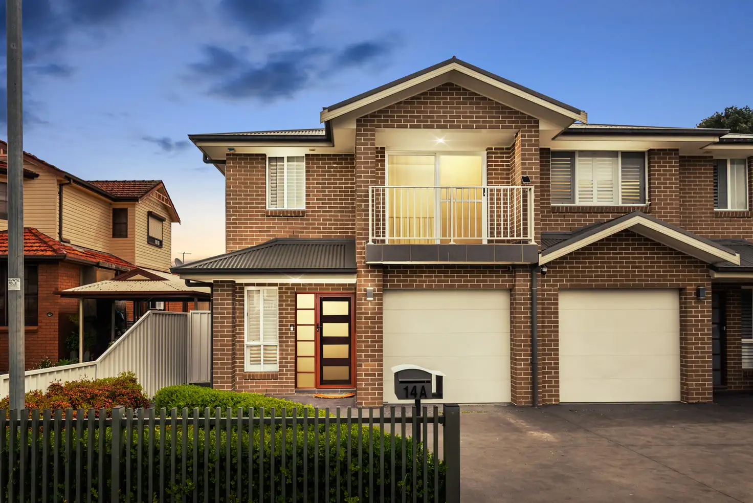 Main view of Homely semi-detached listing, 14A Knight Avenue, Panania NSW 2213
