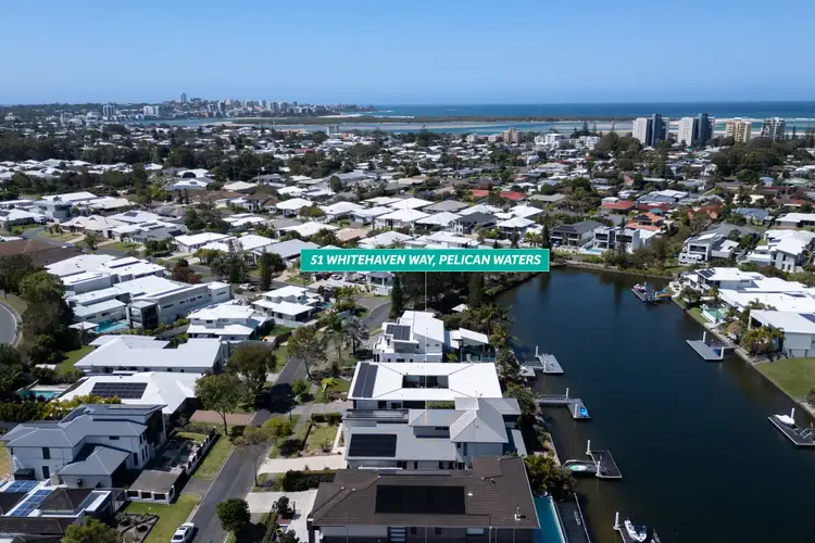 Second view of Homely house listing, 51 Whitehaven Way, Pelican Waters QLD 4551