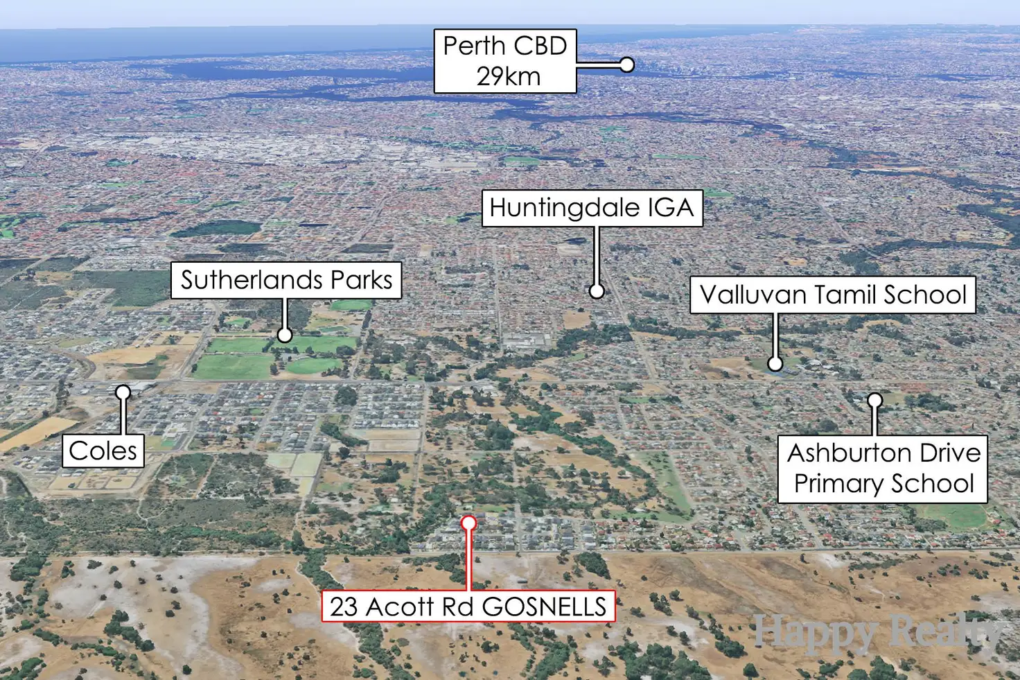 Main view of Homely land listing, 23 Acott Road, Gosnells WA 6110