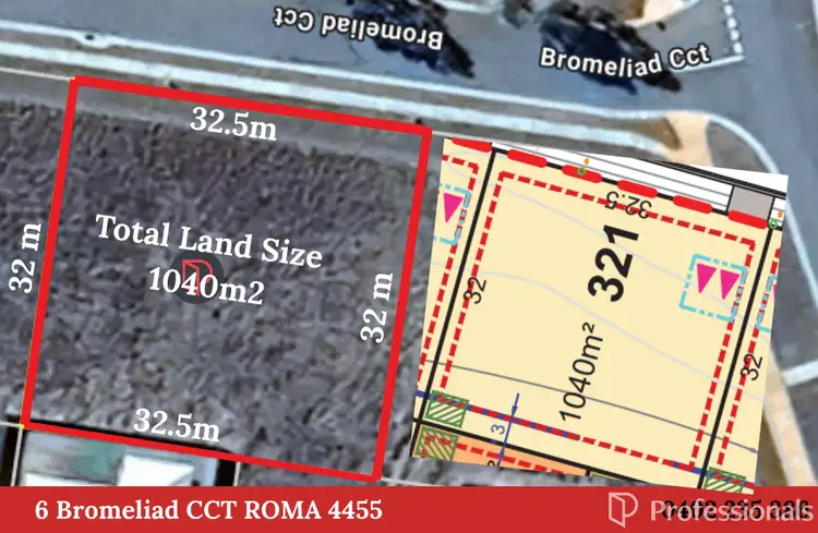 Second view of Homely land listing, 6 Bromeliad Circuit, Roma QLD 4455